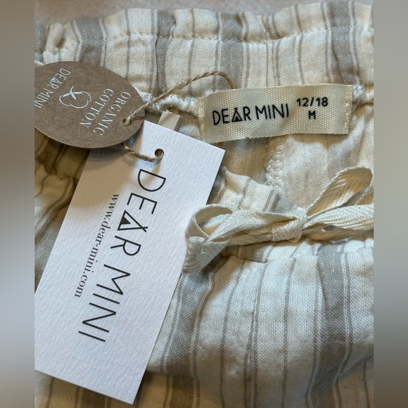 NWT Dear Mini Stripe Ruffle Shorts size 12-18M - Picture 4 of 9